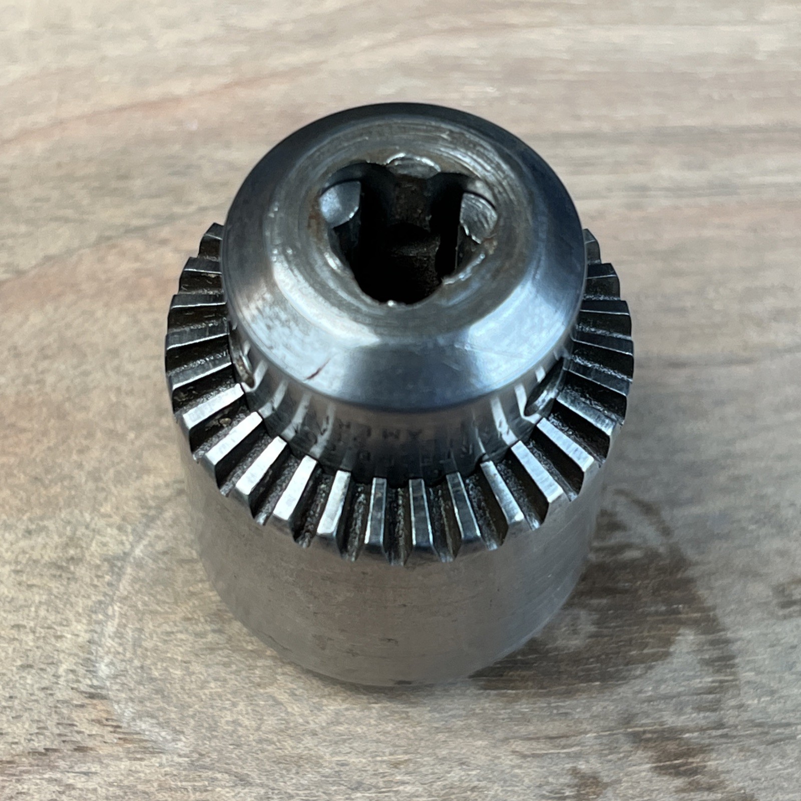 Jacobs No. 7B Drill Chuck, 0 to 1/4″ capacity, 3/8-24 mount, Hartford, USA
