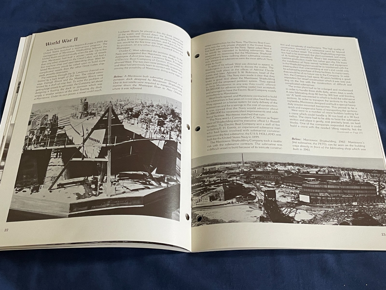 The Manitowoc Company 75 Years Booklet Brochure Dealer Sales Pamphlet