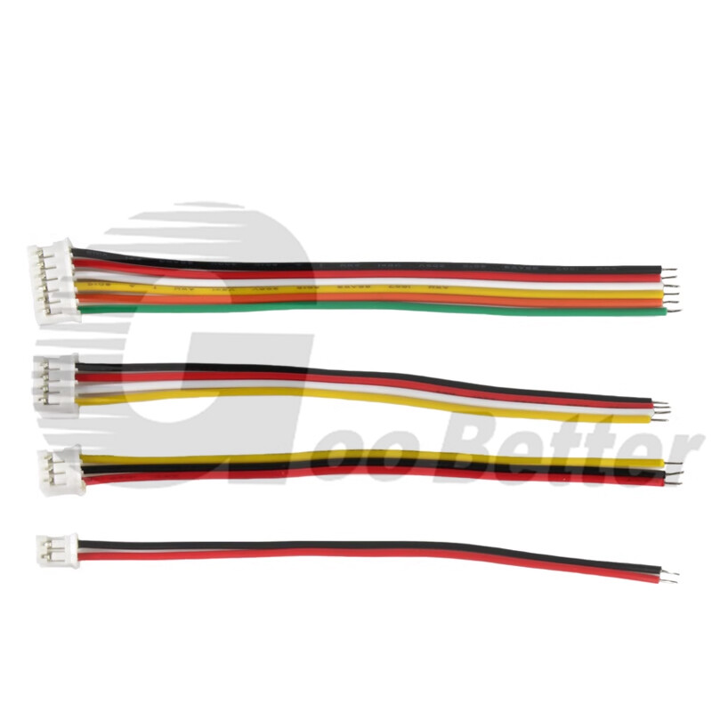 JST PH 2.0mm 2,3,4,5,6 Pin Female Connector Plug Wires Cable 10cm ,20cm ,30cm