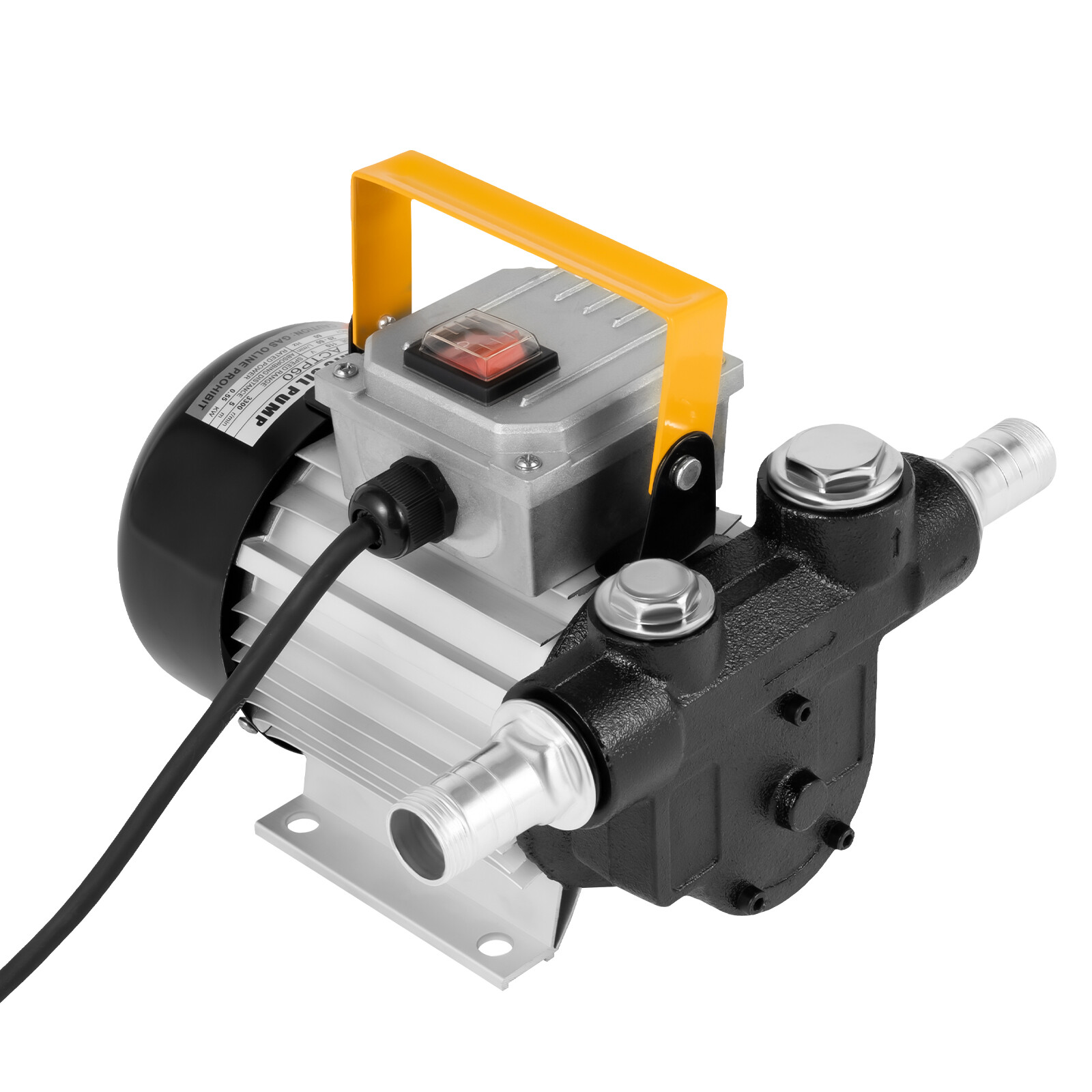 110V Motor Oil Fuel Fluid Extractor Electric Transfer Pump Self Priming