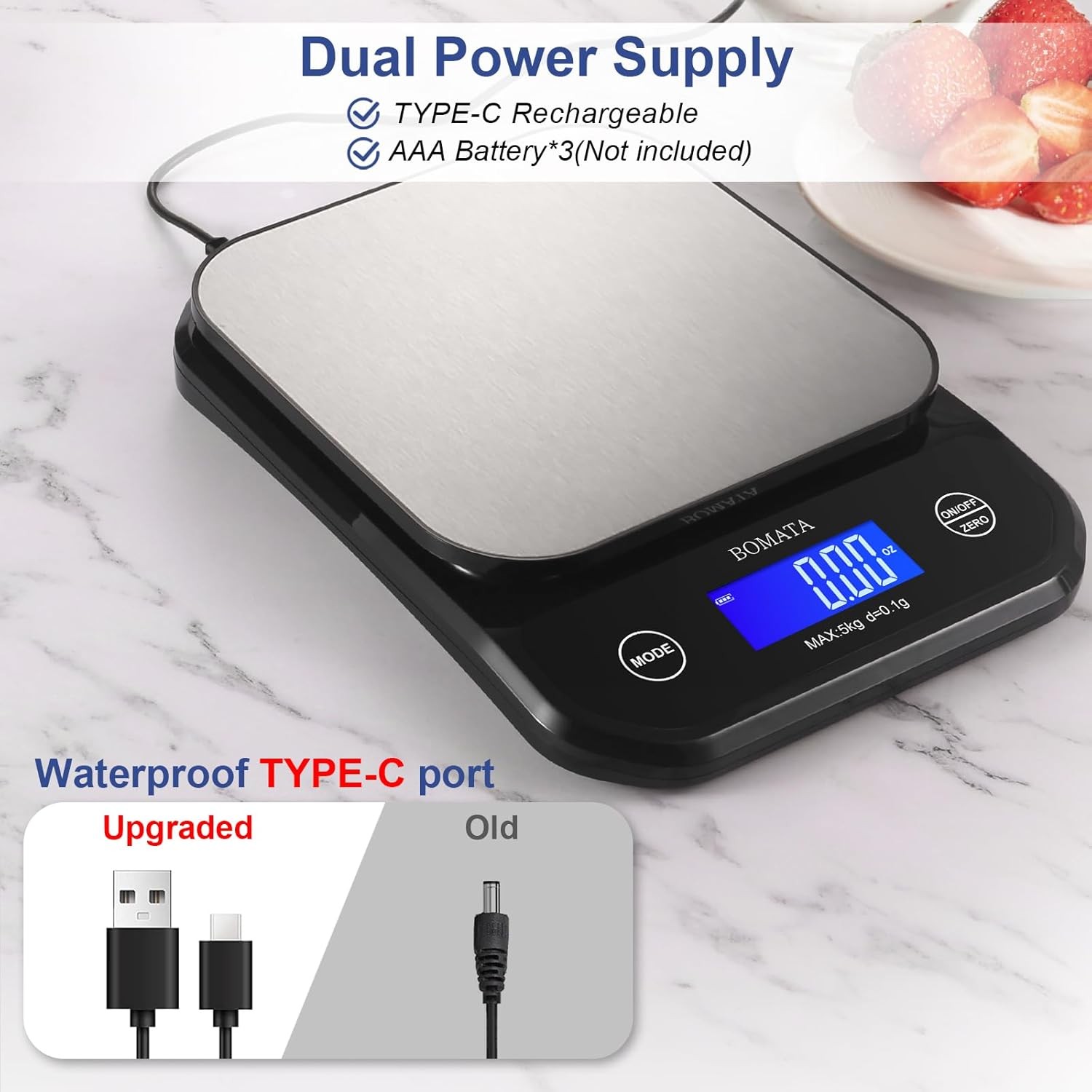 Bonvoisin Digital Scale 0.1 Gram Accuracy Precision Lab Scale 6000g Scientific D