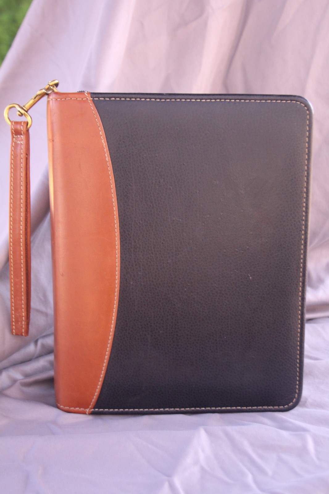 Franklin Quest Classic Planner 11344.156 Verona Leather w/ Aniline Trim 7 Rings