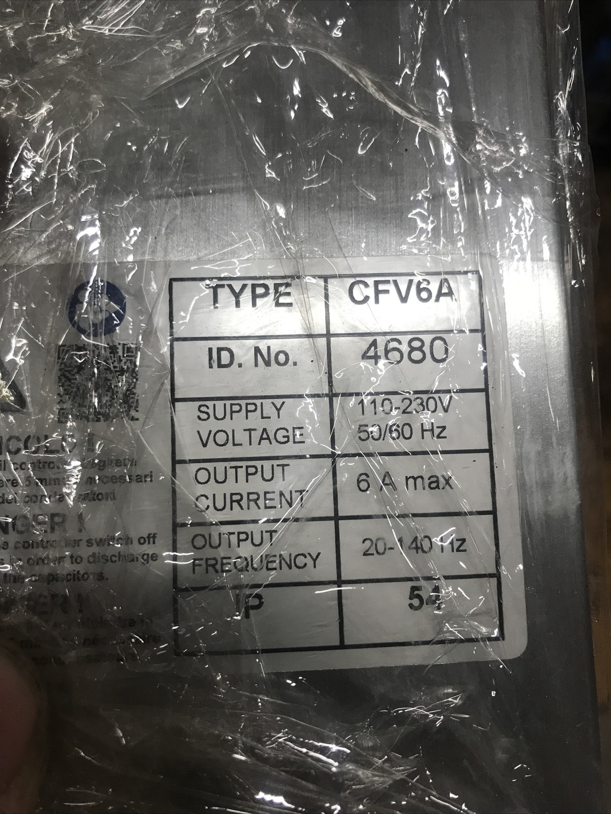 New Brovind Vibratori Controller CFV6A
