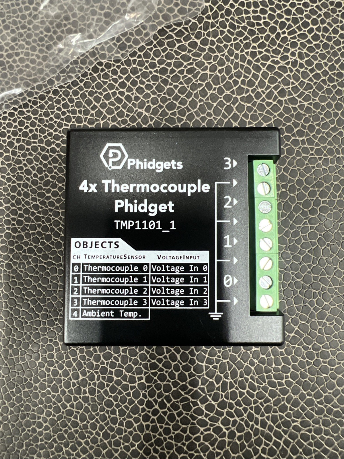 Phidgets TMP1101_1 4x Thermocouple Phidget TC Temperature Sensors 4X Module NOS