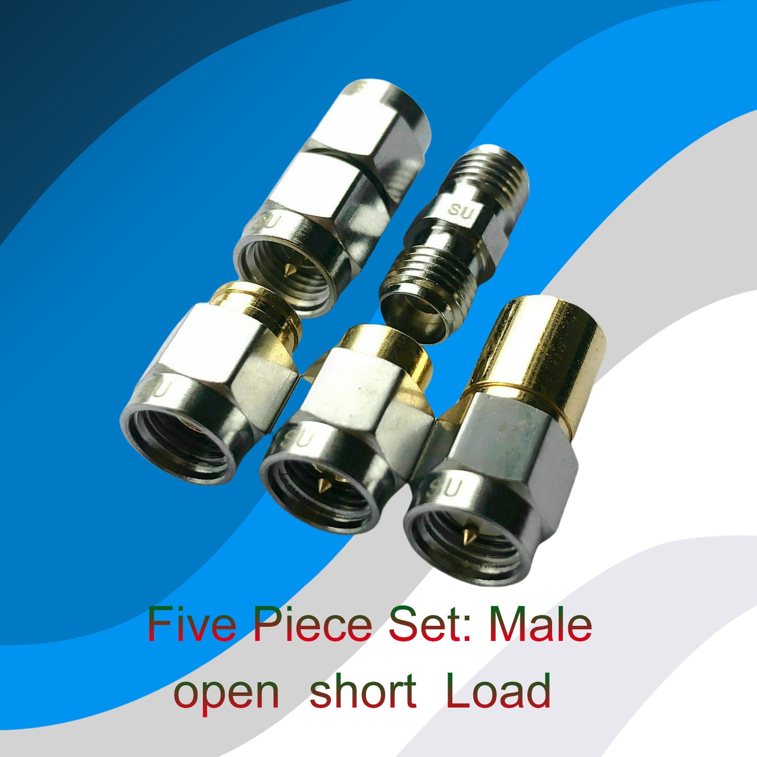 8pcs SMA RF instrument calibration test for DC-6GHz open and short circuit load