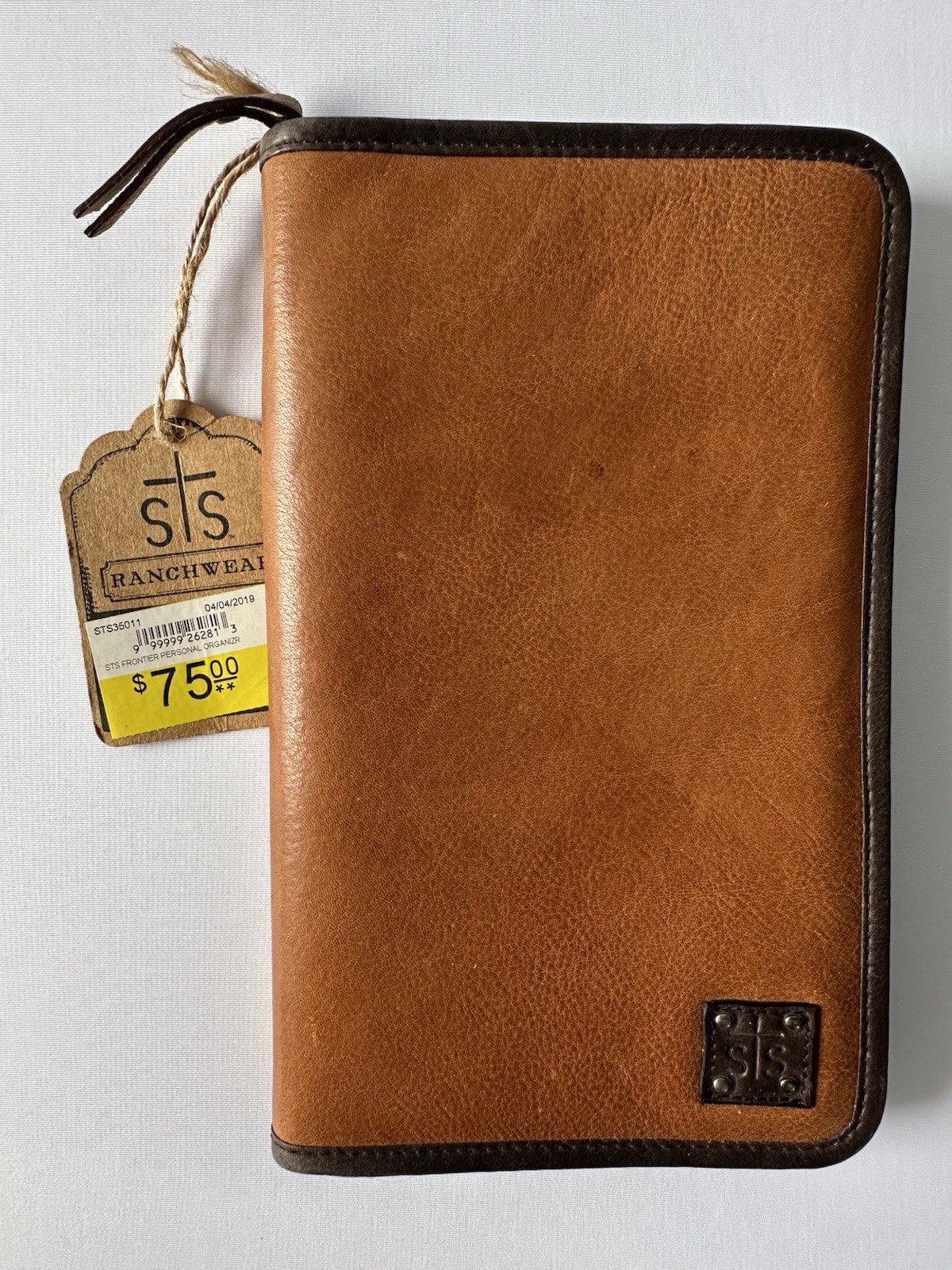 STS Frontier Personal Organizer NEW, Tan