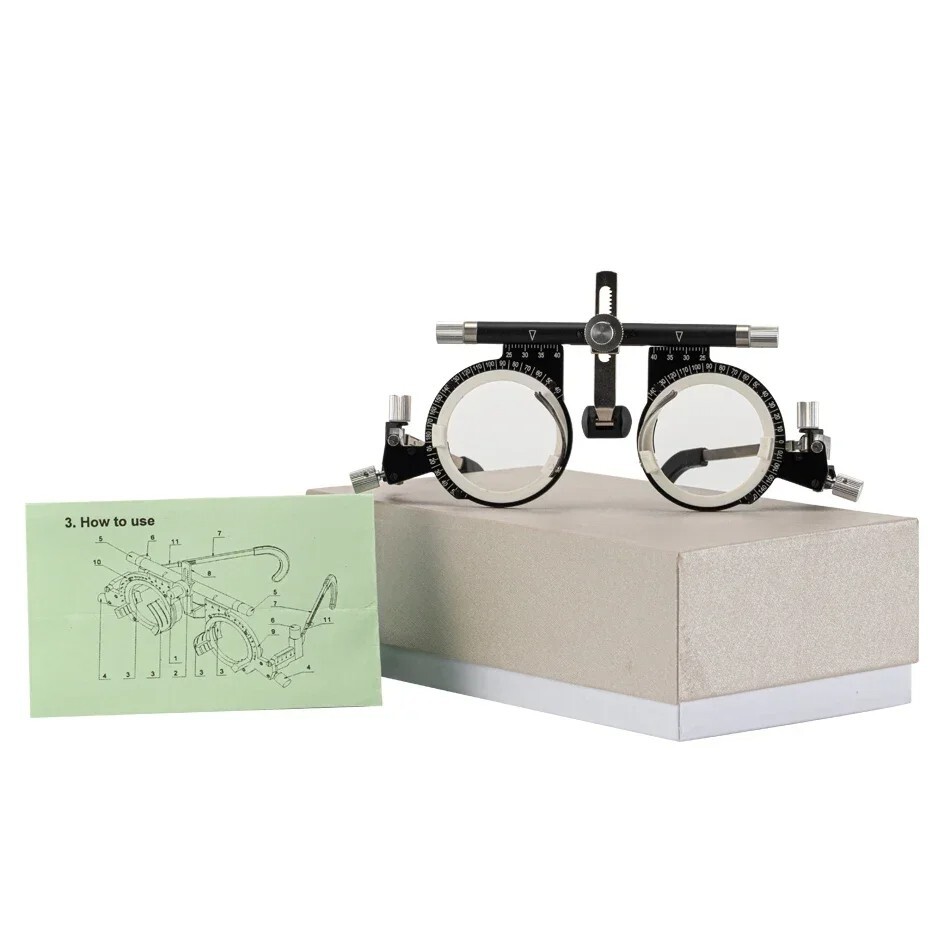Ophthalmology high quality universal optical trial frame material titanium