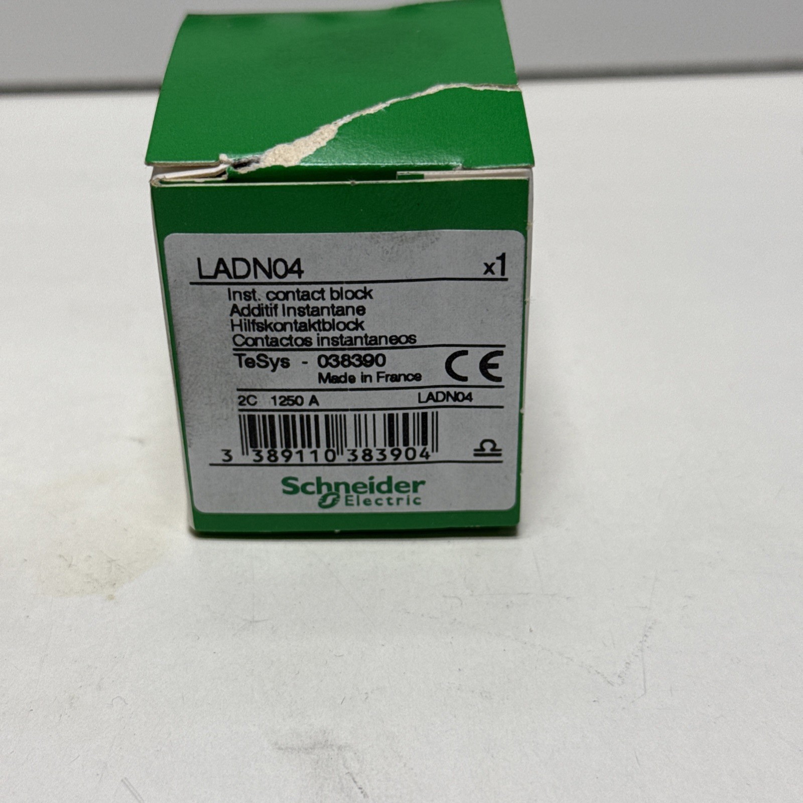 NEW Telemecanique Schneider LADN04 Auxiliary Contact Block – LA1 DN04