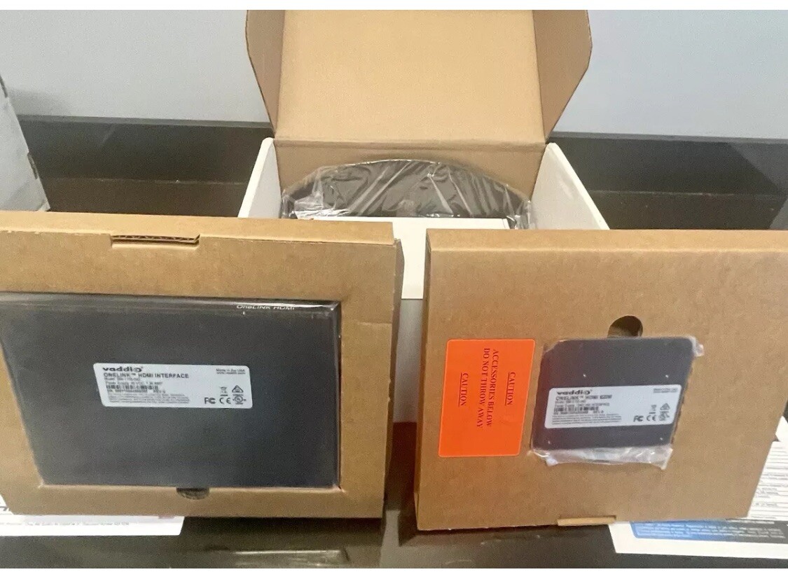 NEW Vaddio 999-9520-000 Codec Kit for OneLINK System For Polycom EagleEye Camera