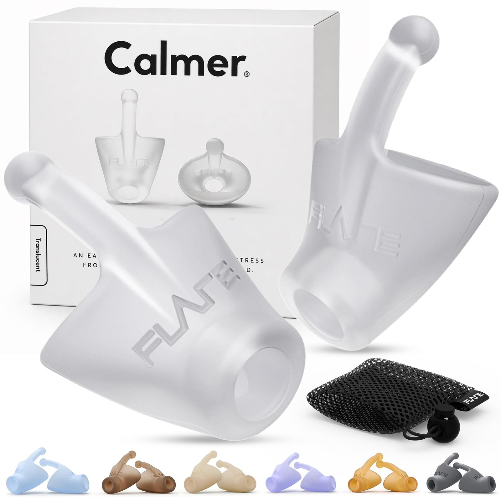 Flare Calmer | Ear Plugs Alternative | Daily Noise Relief | Sound Sensitivity…
