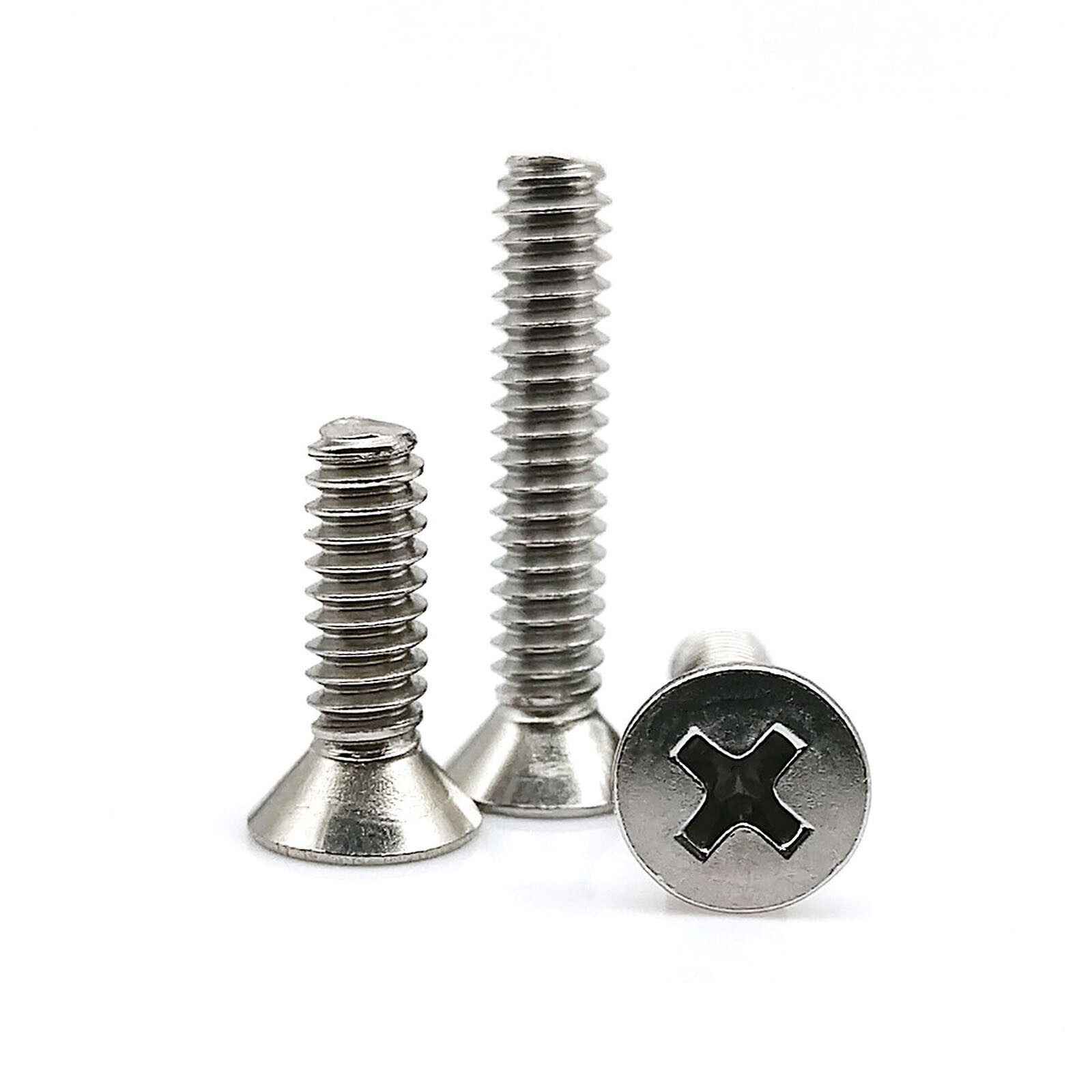 M5 Phillips Machine Screws stainless steel Countersunk Flat Head Bolts DIN 965