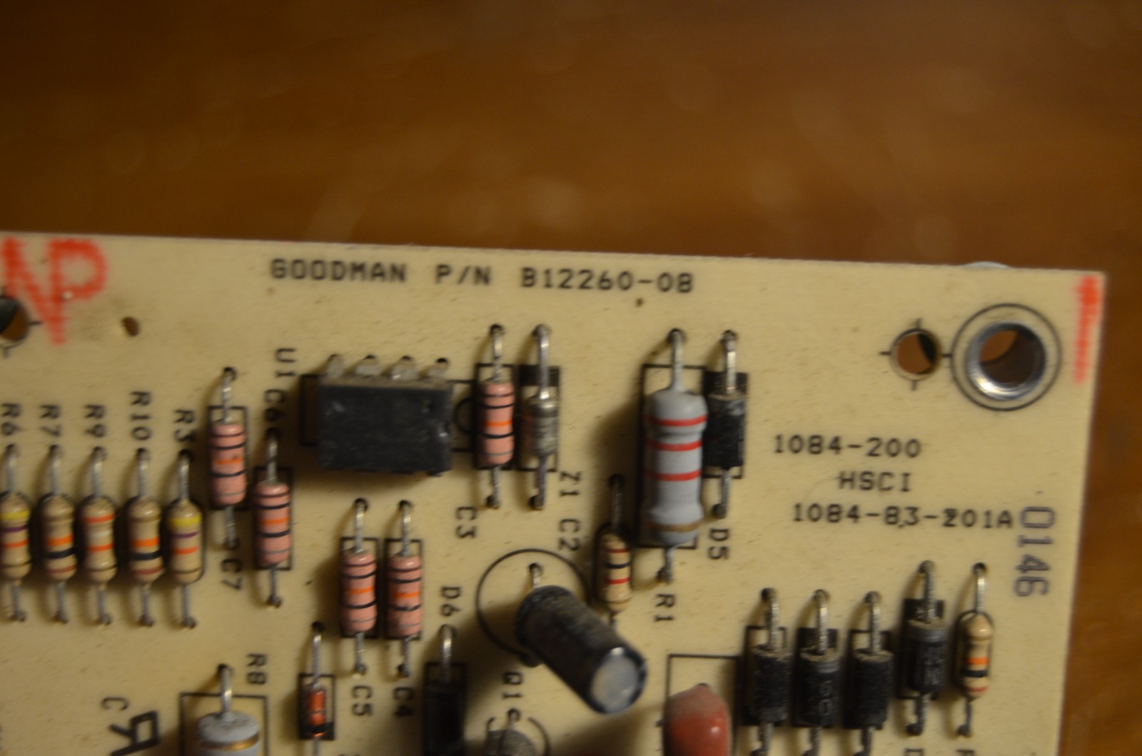 Goodman Control Board 1084-200 B12260-08 1084-83-201A