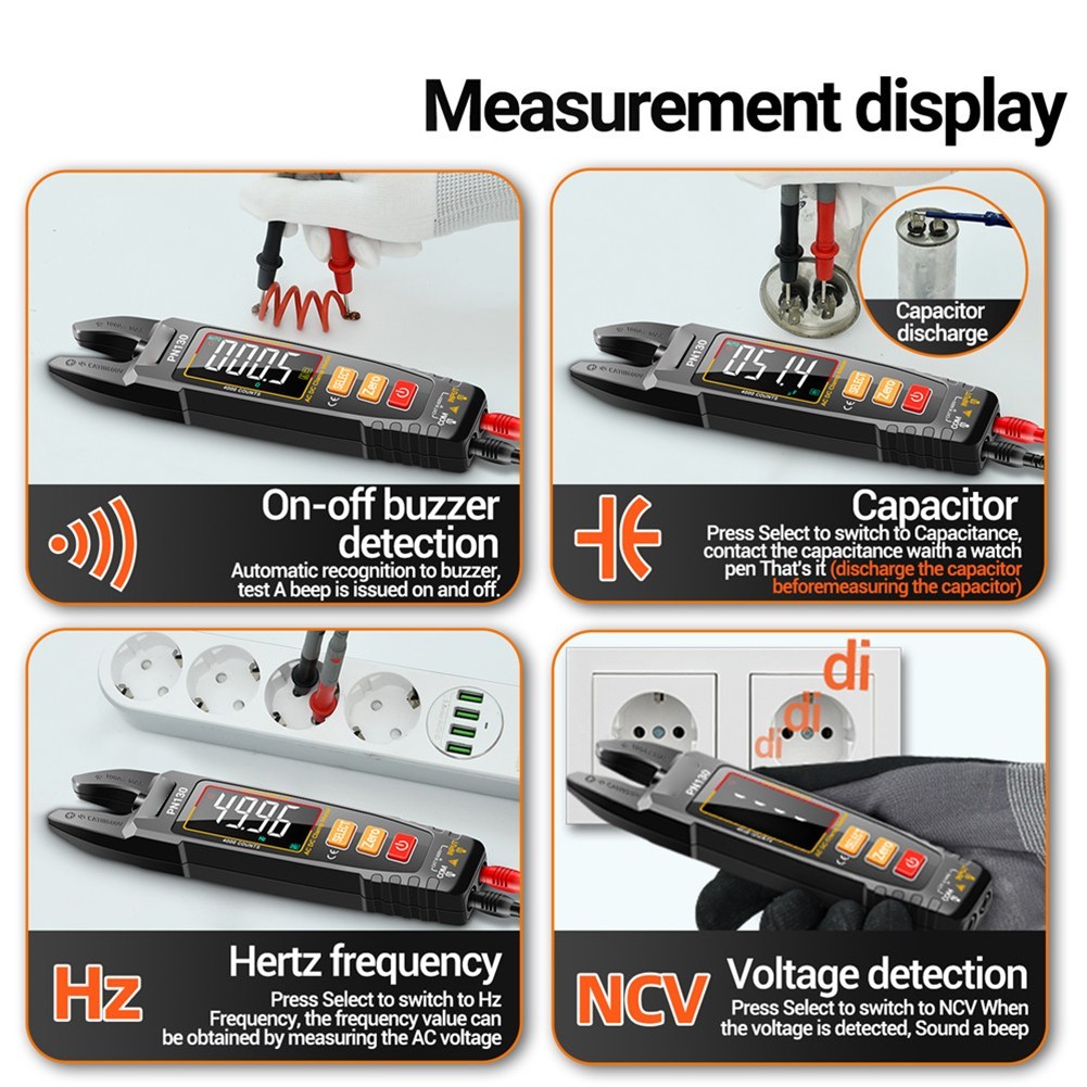 Lightweight and Efficient UType Resistance Clamp Tester for Everyday Use