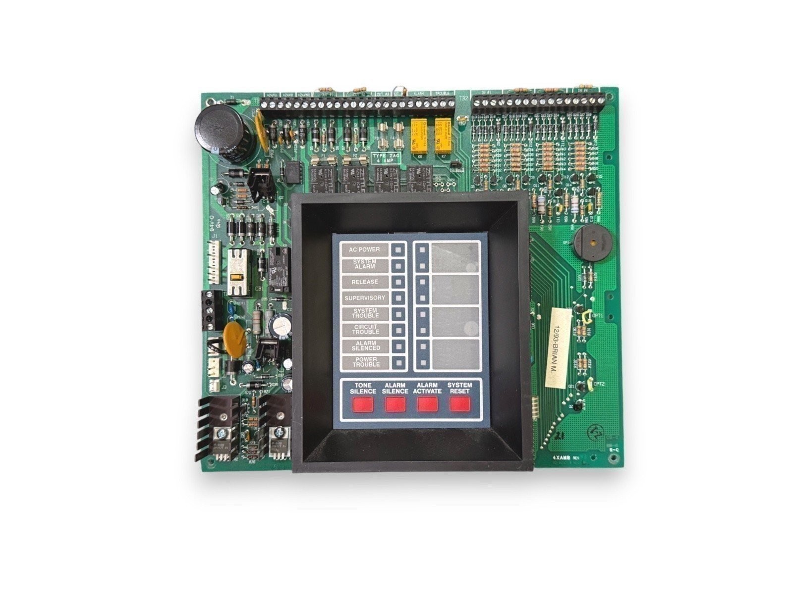 Ansul Tyco AutoPule 442R 4XAMB Fire Alarm Agent Release Panel Board