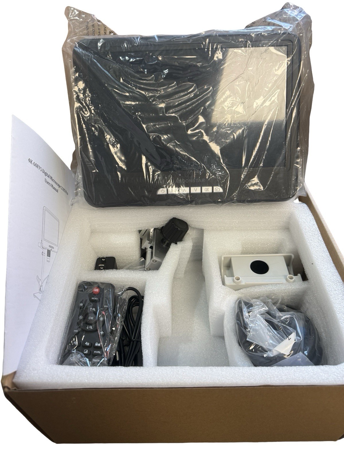 Andonstar Black 10 Inch LCD Screen HDMI Professional Microscope AD210-Pro