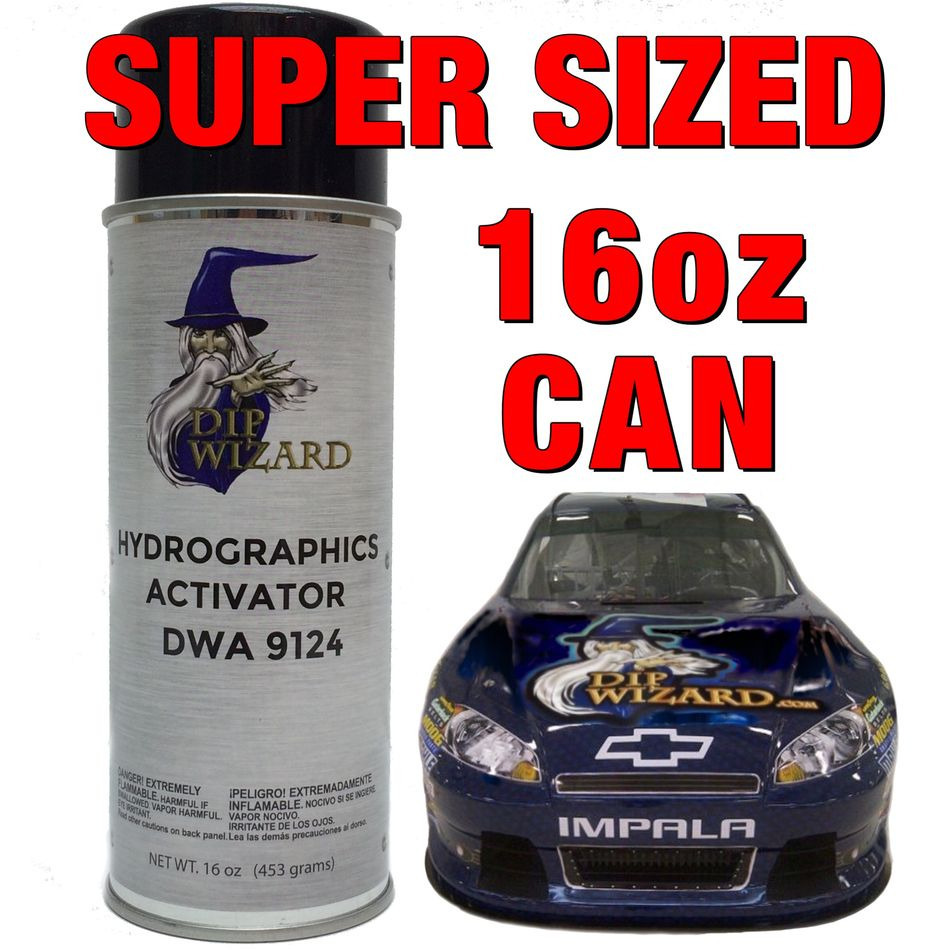 Hydrographics Activator – Water Transfer Printing – Hydro Dipping Spray (16oz.)