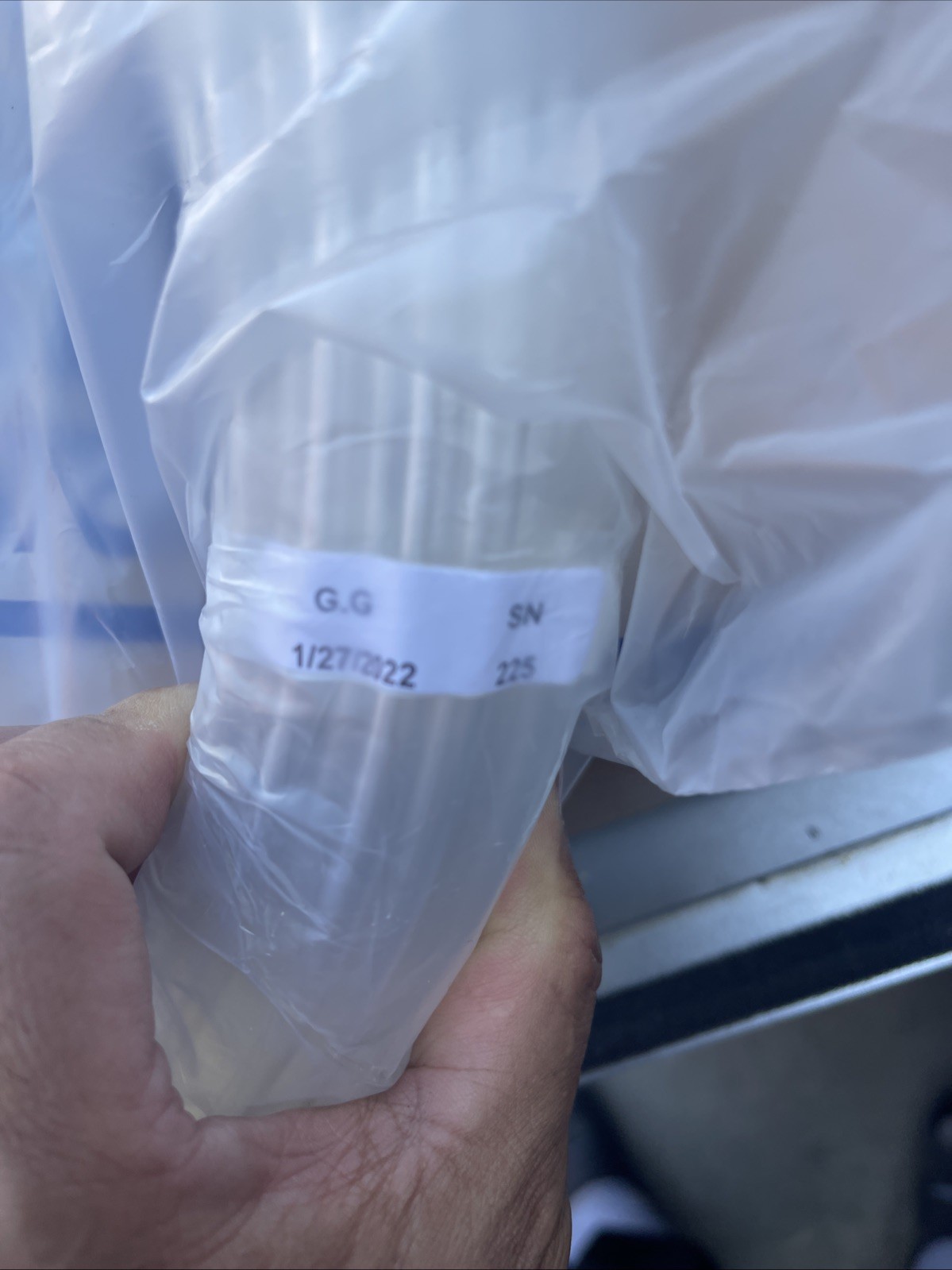 Lot Of 10, SMC TU0604C-33 Clear Polyurethane Tubing, ø6mm OD, ø4mm ID, 0.8MPa