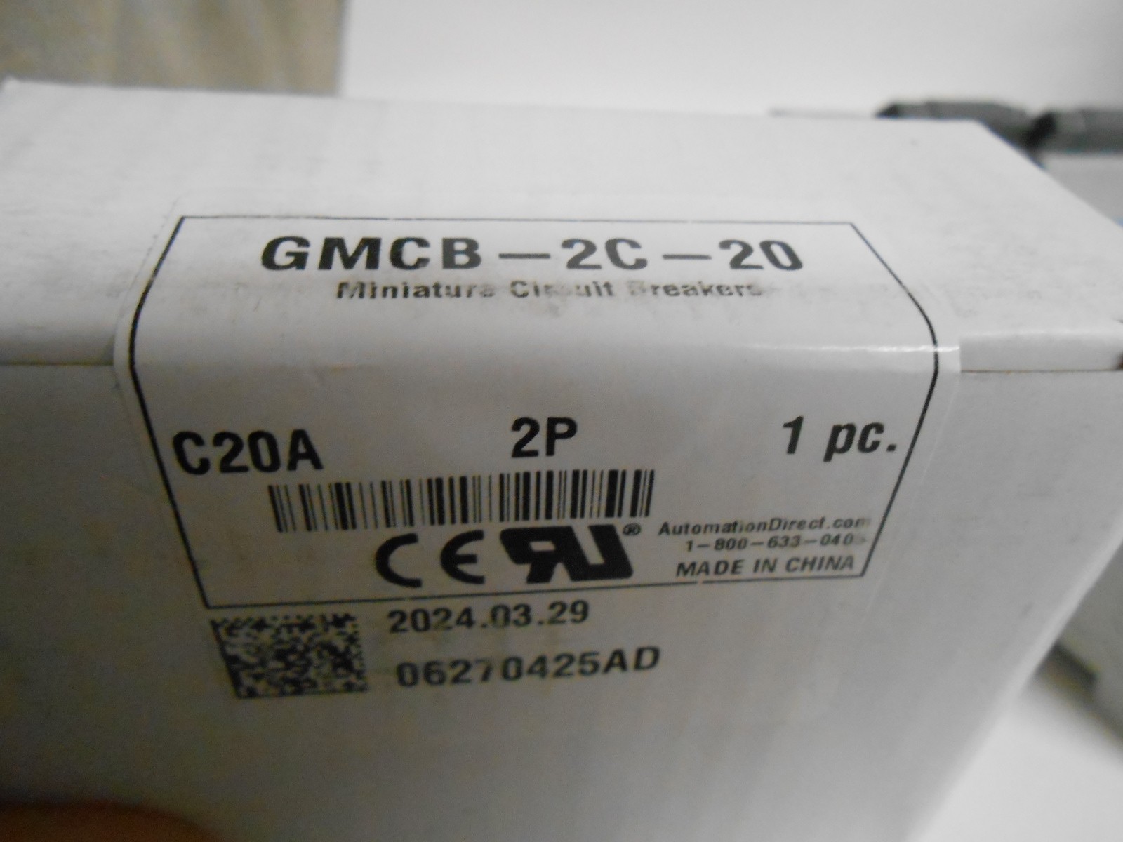 Gladiator GMCB Rail Mount Circuit Breaker 2A 3A 5A 8A 15A & 20A Lot of 8