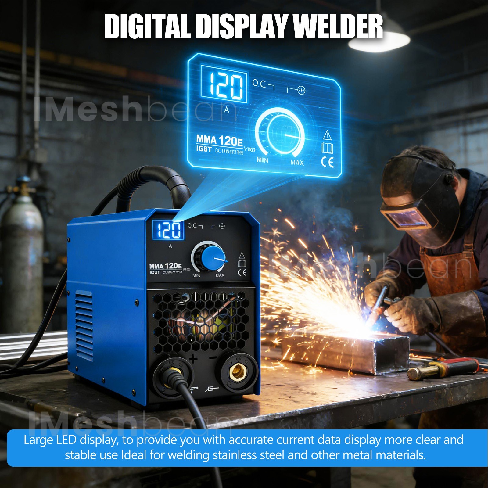 Hot Stapler Gun Plastic Repair Car Bumper Fender Welder Machine Kit +200 Staples