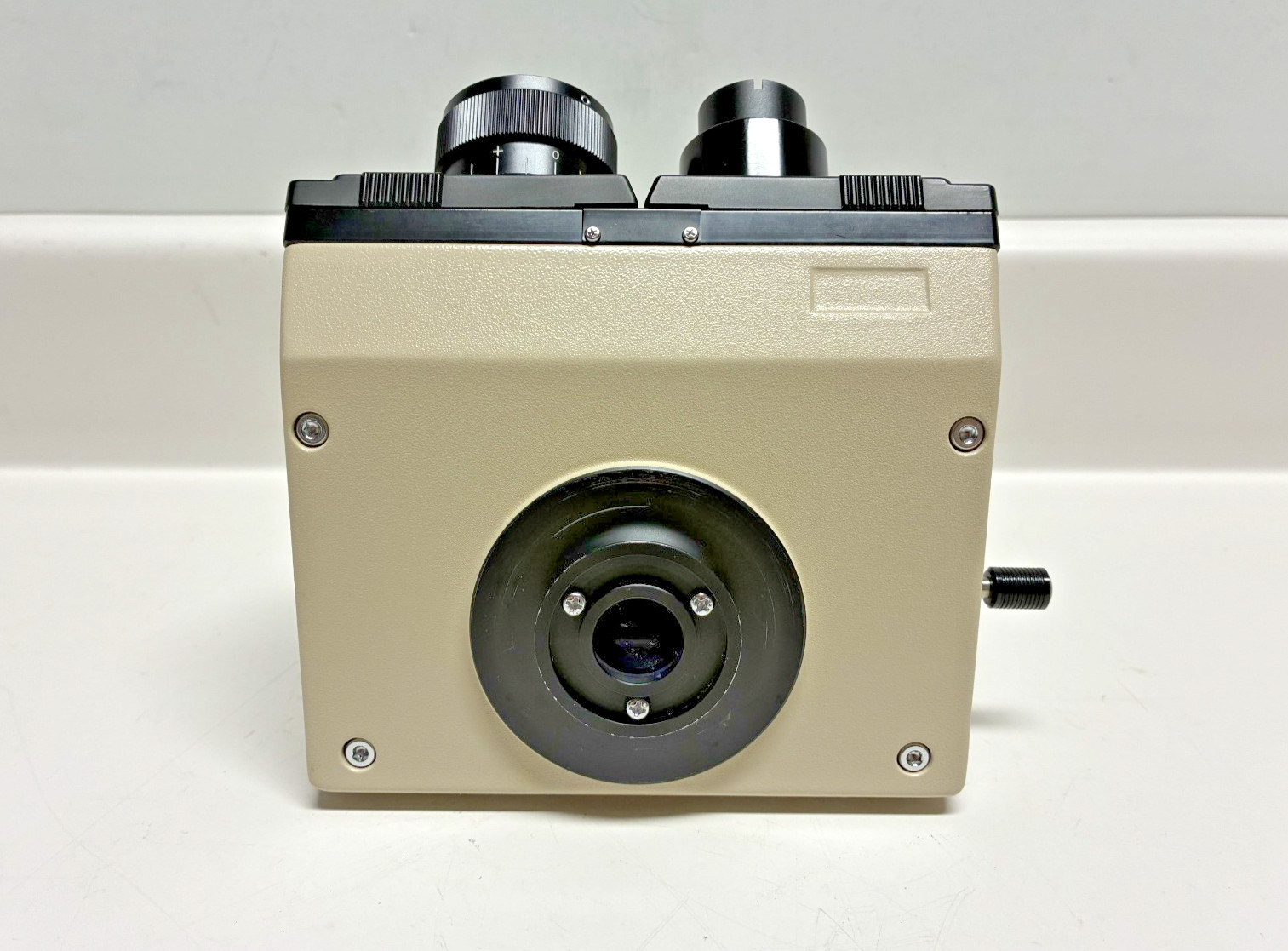 Olympus Microscope Trinocular Head w/ C-Mount Camera Tube Fits IMT-2, BH series