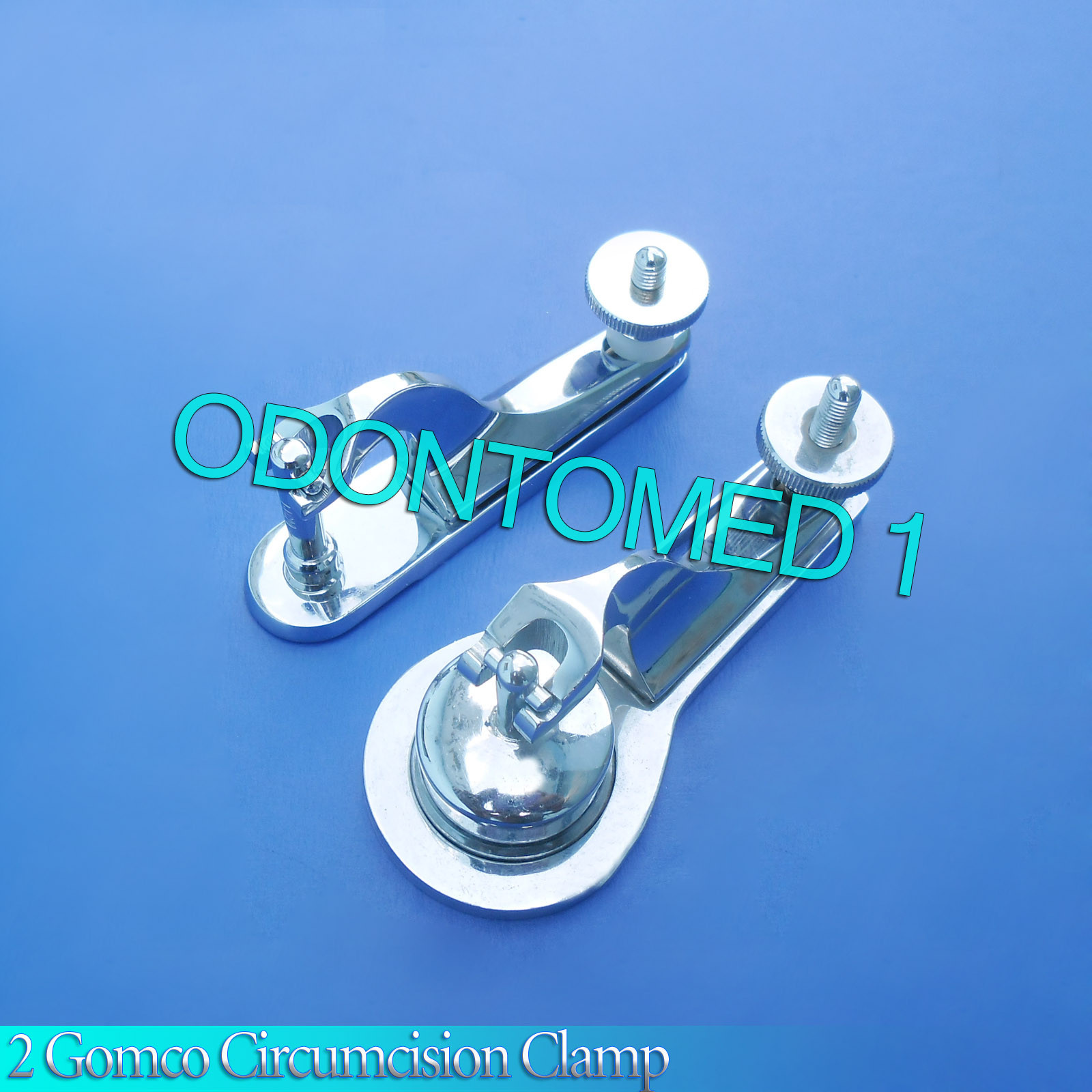 2 Pcs Gomco Circumcision Clamp 1.3cm & 3.5cm Surgical Instruments