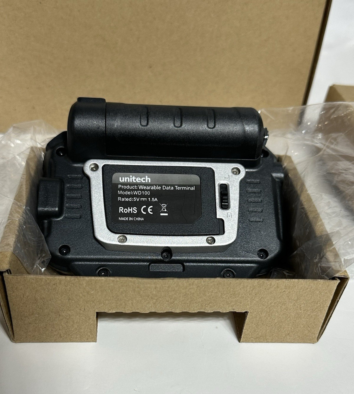 Unitech WD100-0AWRUMSG Wearable mobile computer scanner ANDROID 7.1 – FREE SHIP
