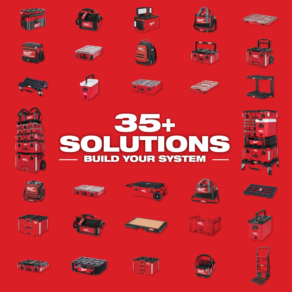 Milwaukee 48-22-8485 PACKOUT Polymer Wall & Floor Mounting Storage Plate