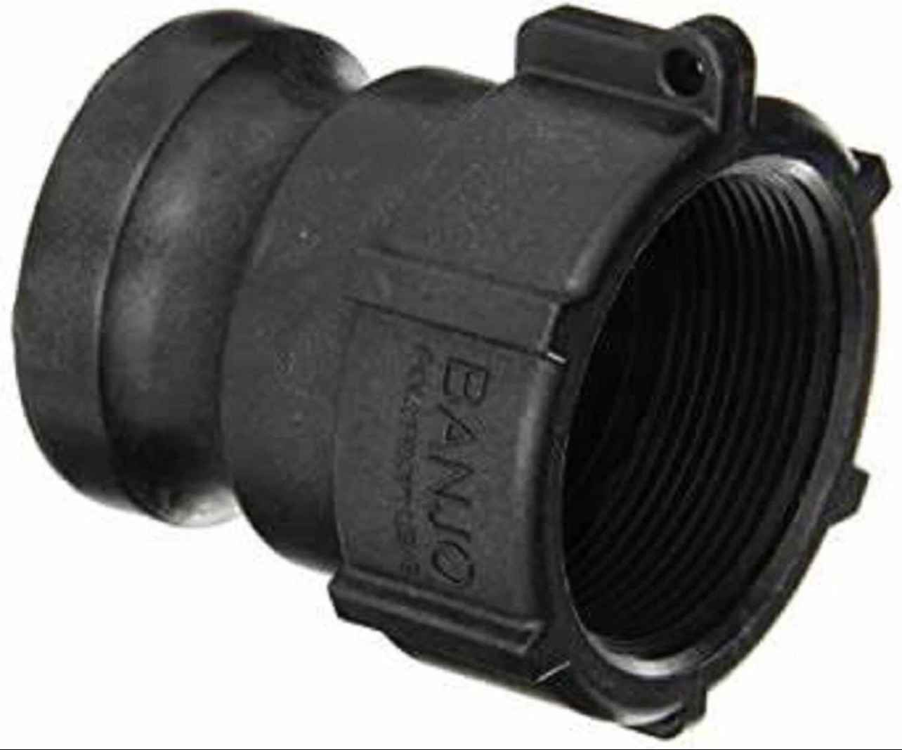 2 Pack Banjo 2″ Male x 2″ Female Thread Cam Lever Coupling Poly