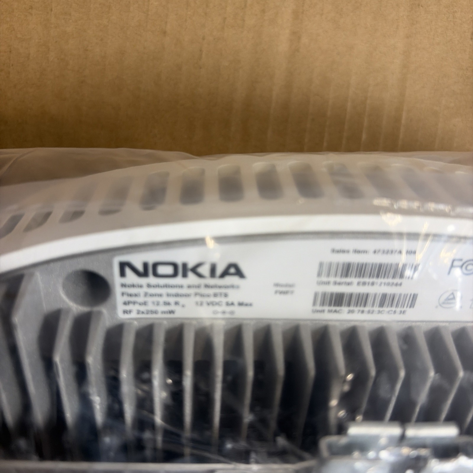 Nokia Model FWFF Flexi Zone Indoor Pico BTS 473237A.206 New Sealed