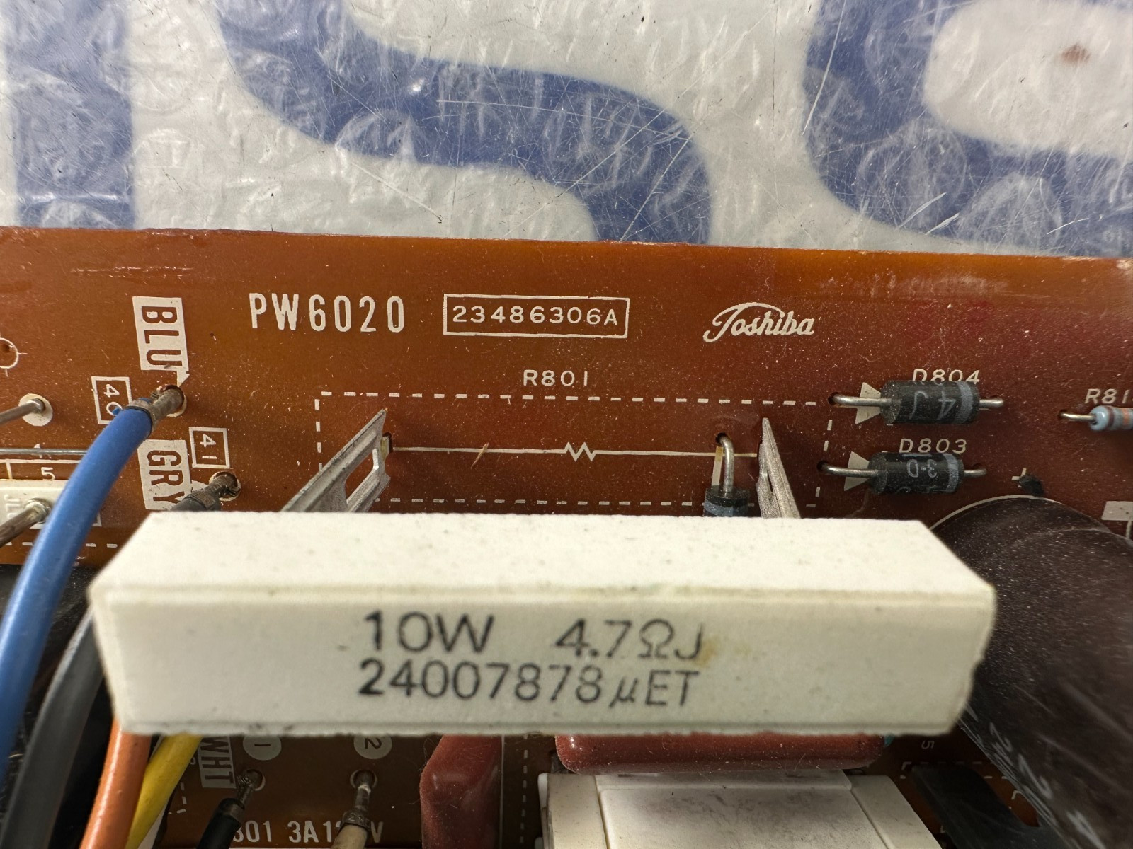 Lam Research 852-017500-001 CRT Operator Interface power supply Assy PW6020