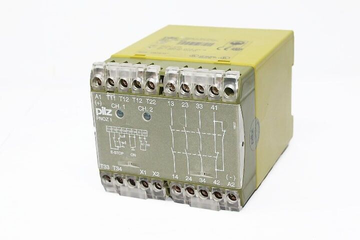 PILZ PNOZ1 24VDC 3S1O SAFETY RELAY 475695 / PILZ 475695