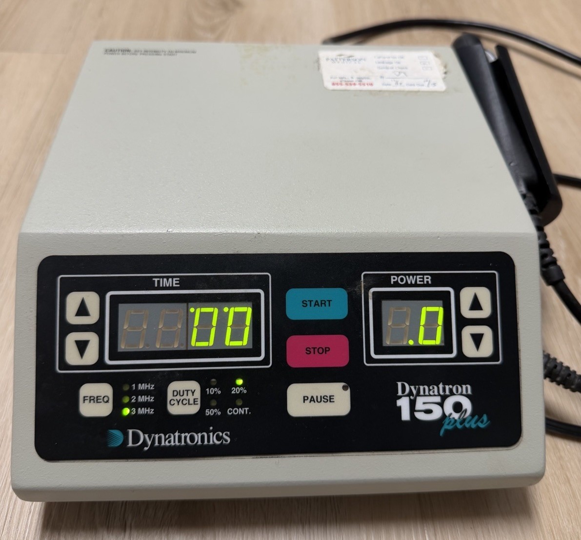 Dynatron 150 Plus Therapeutic Ultrasound Unit