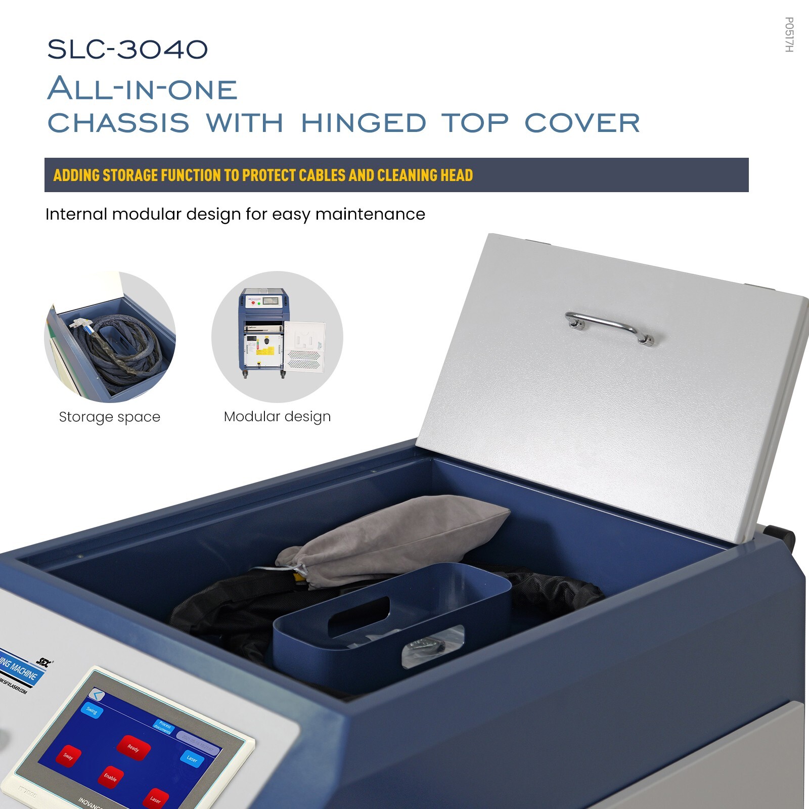 SFX 2000W Portable IoT Laser Cleaning Machine Laser Rust Oil Paint Remover