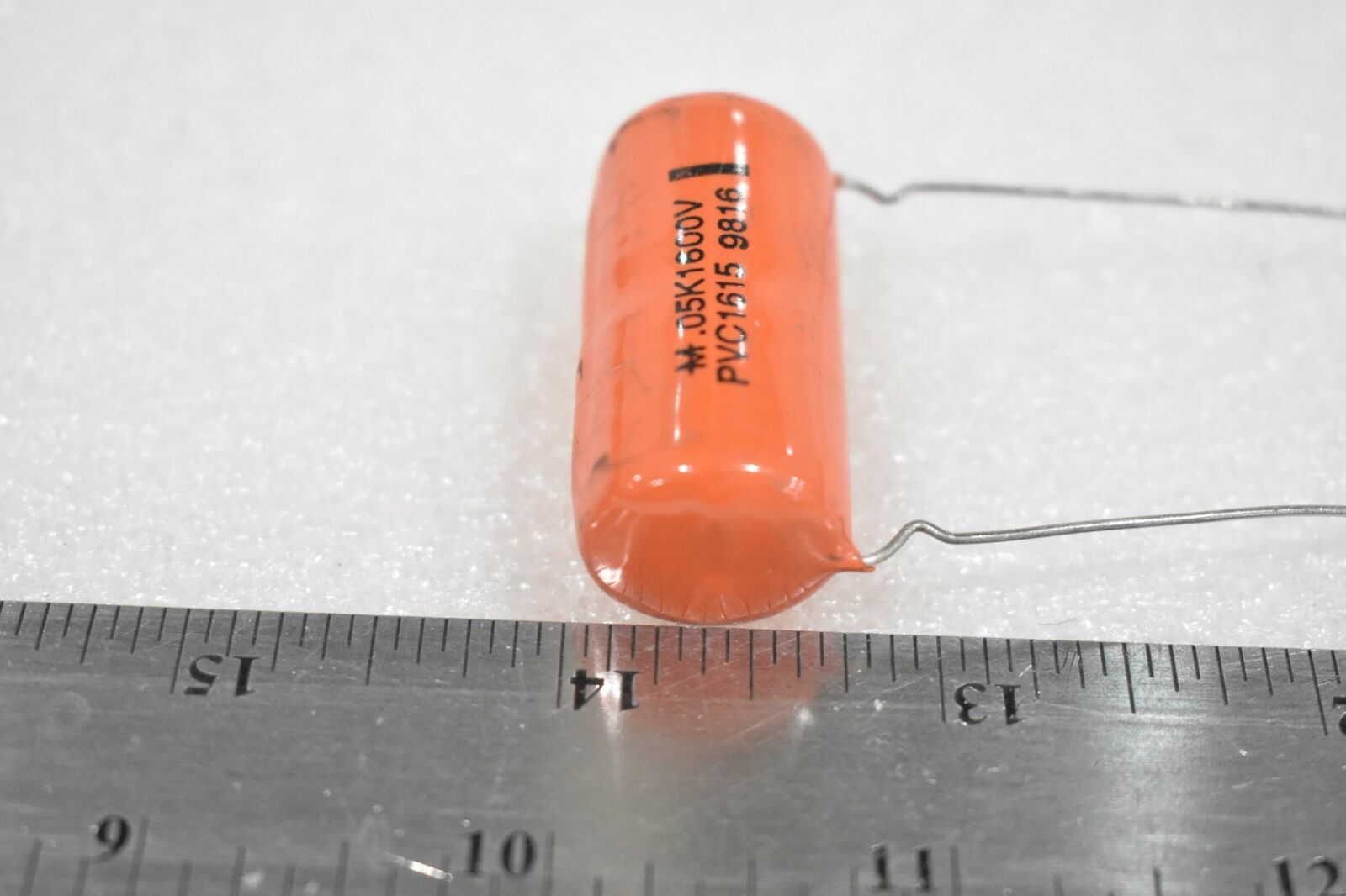 CORNELL DUBILIER PVC1615 FILM CAPACITORS 0.05uF 1600V ( LOT OF 4 )