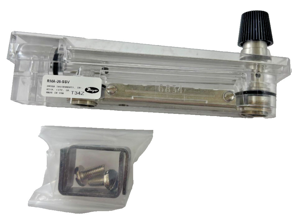 Dwyer RMA-26-SSV Rate-Master Flow Meter 1–5 L/min Air 1/8″ NPT SS Valve