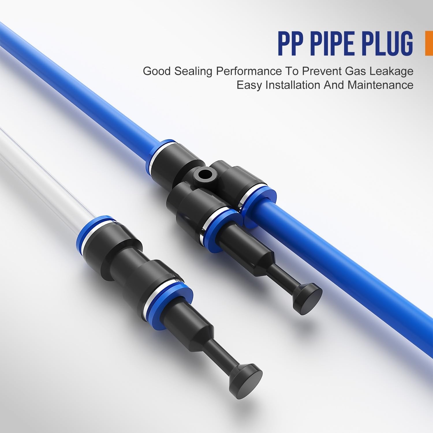 60Pcs Quick Connect Air Hose Fittings Pneumatic Push to Connect Fittings Kit 5
