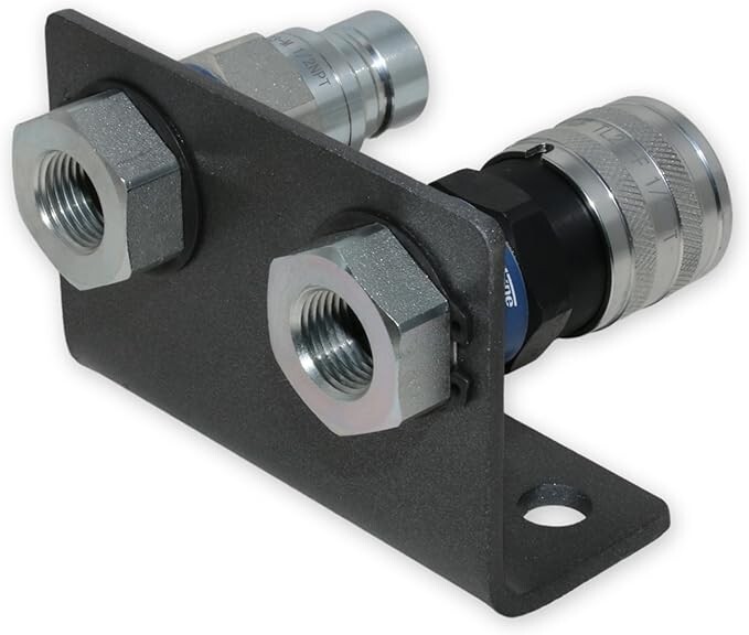 1/2″ NPT Thread Flat Face Hydraulic Quick Couplers with Mounting Bracket TL23B-2