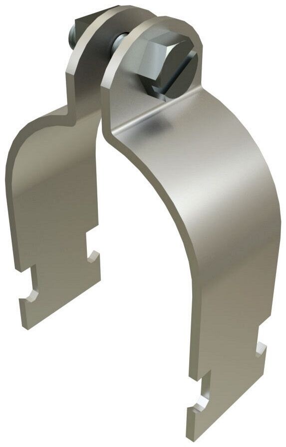 Unistrut P1111-SS, 1/2″, 304 Stainless Steel, Rigid Conduit Strut Strap, 1 pc