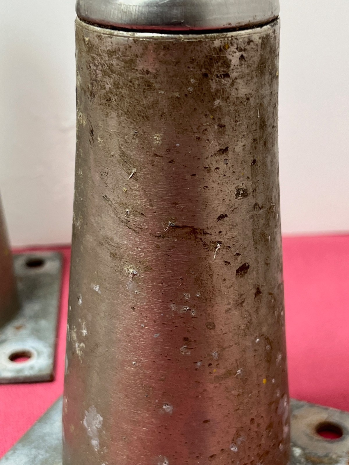 4 VTG Metal Tapered Adjustable Industrial Legs 6-1/4″ – 7-1/2″ Workshop Shop