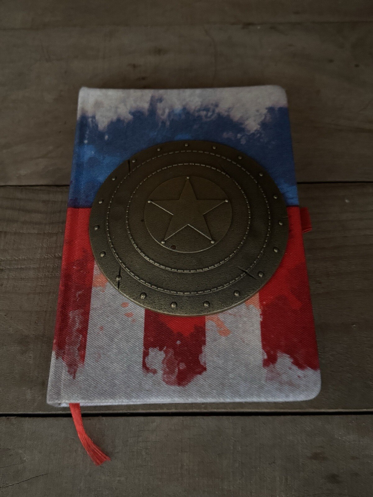 ~NEW~Marvel Captain America 3D Shield Premium Notebook Journal Sketchbook