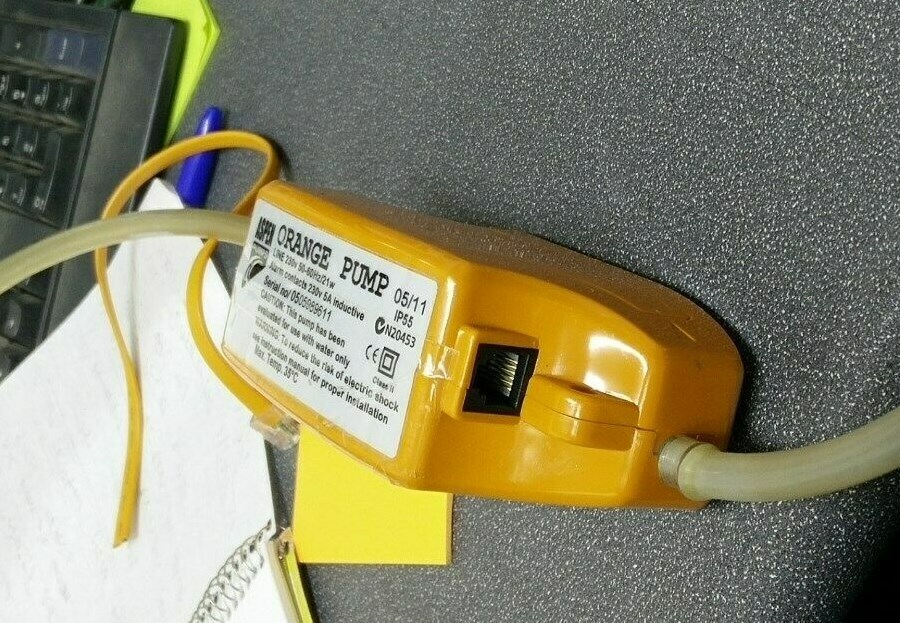 Aspen Pumps Orange Pump Line 230V 50-60Hz / 21W Alarm Contact 230V/5A Inductive