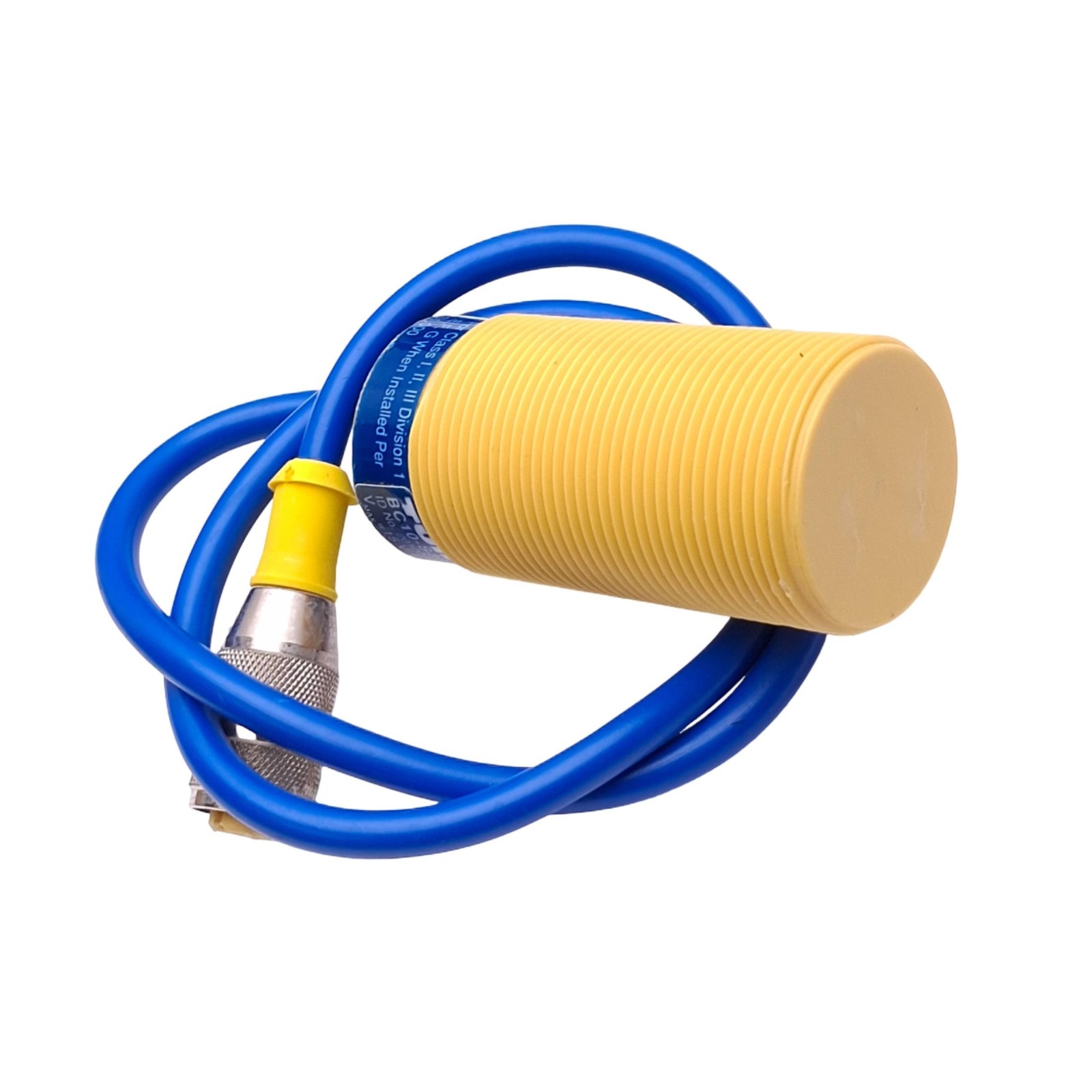 Turck BC10-S30-Y0X Proximity Sensor, 10mm Range, 15VDC, M30x1.5, M12 4-Pin