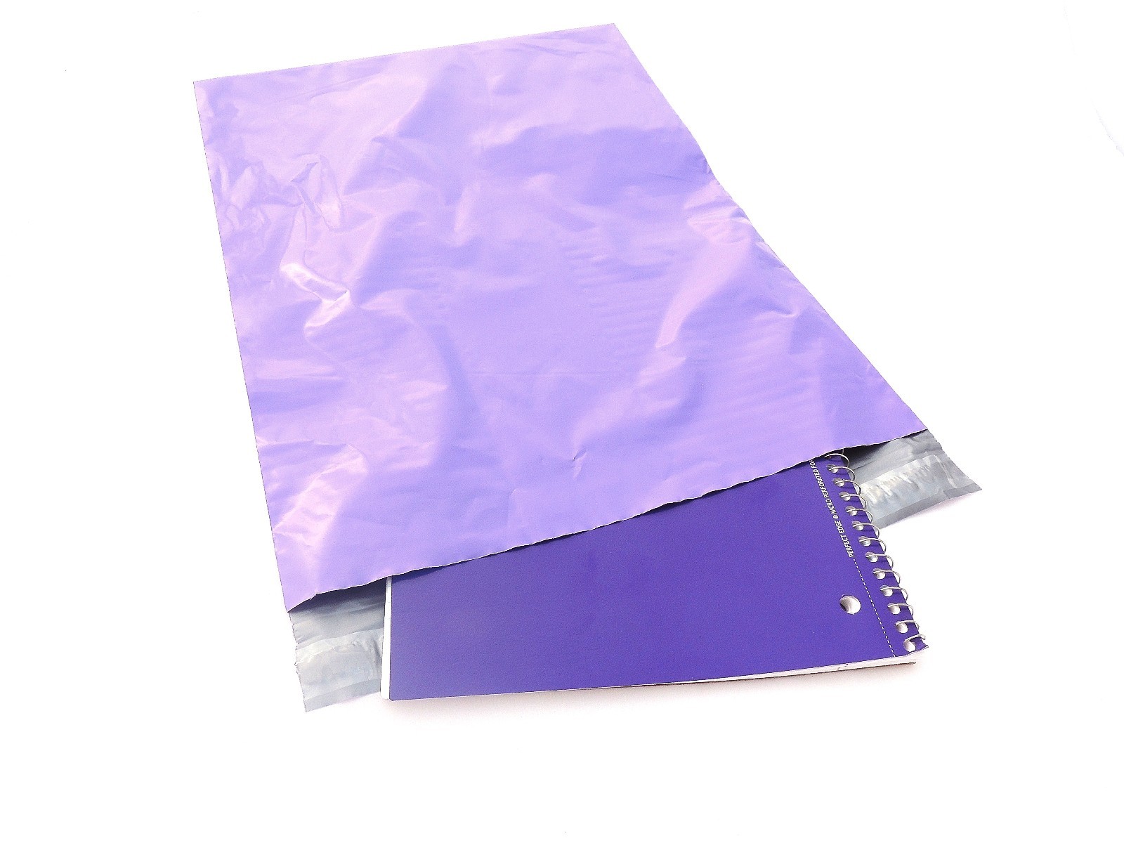 100 Pink Purple 7×10 Flat Poly Postal Mailer Envelopes, Self Seal USPS Shipping
