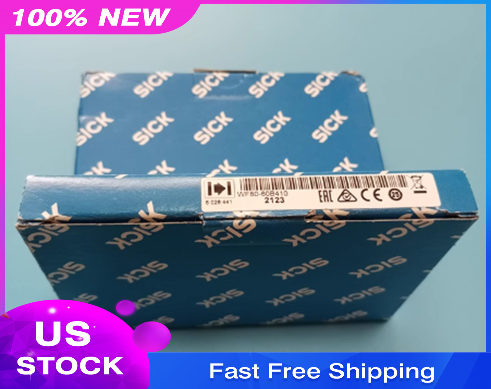 New One SICK WF80-60B410 Slot Photoelectric Switch WF8060B410 Expedited Shipping
