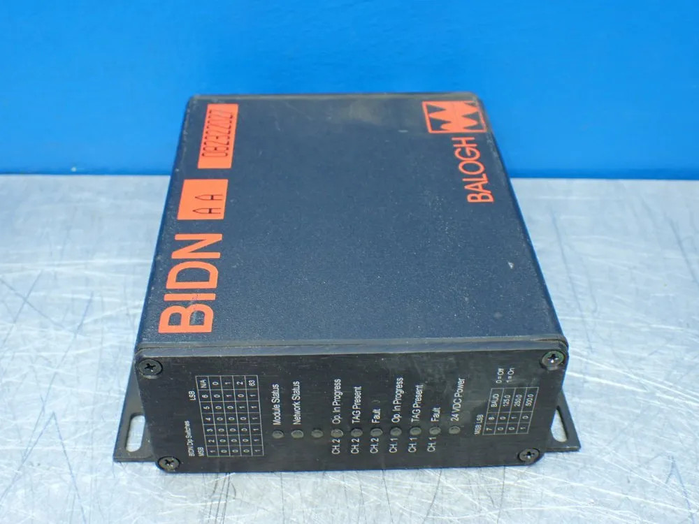 BALOGH RFID INTERFACE / DEVICENET INTERFACE BIDN AA