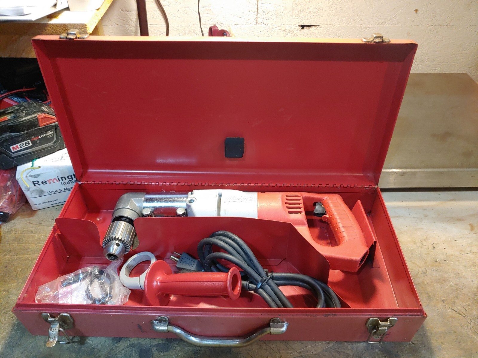 Milwaukee 1/2 Right Angle Drill 1107-1. Made In The USA. Refurbished.