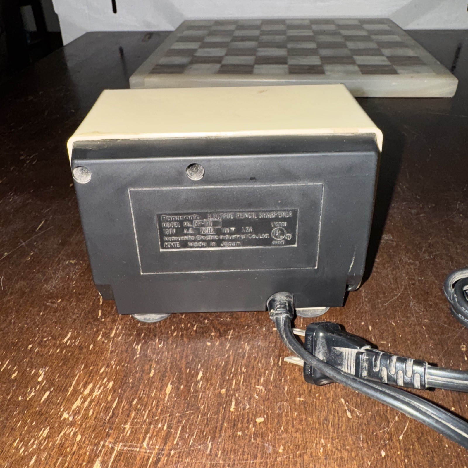 Vintage Panasonic KP-110 Auto Stop Electric Pencil Sharpener Made In Japan