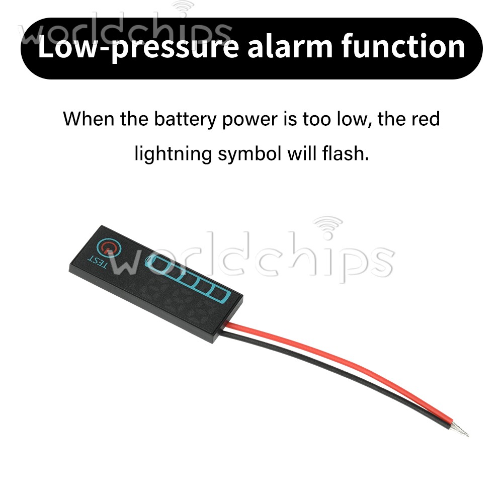 DC 7-55V LED Indicator Voltage Acid/Li-ion Universal Battery Charge Indicator