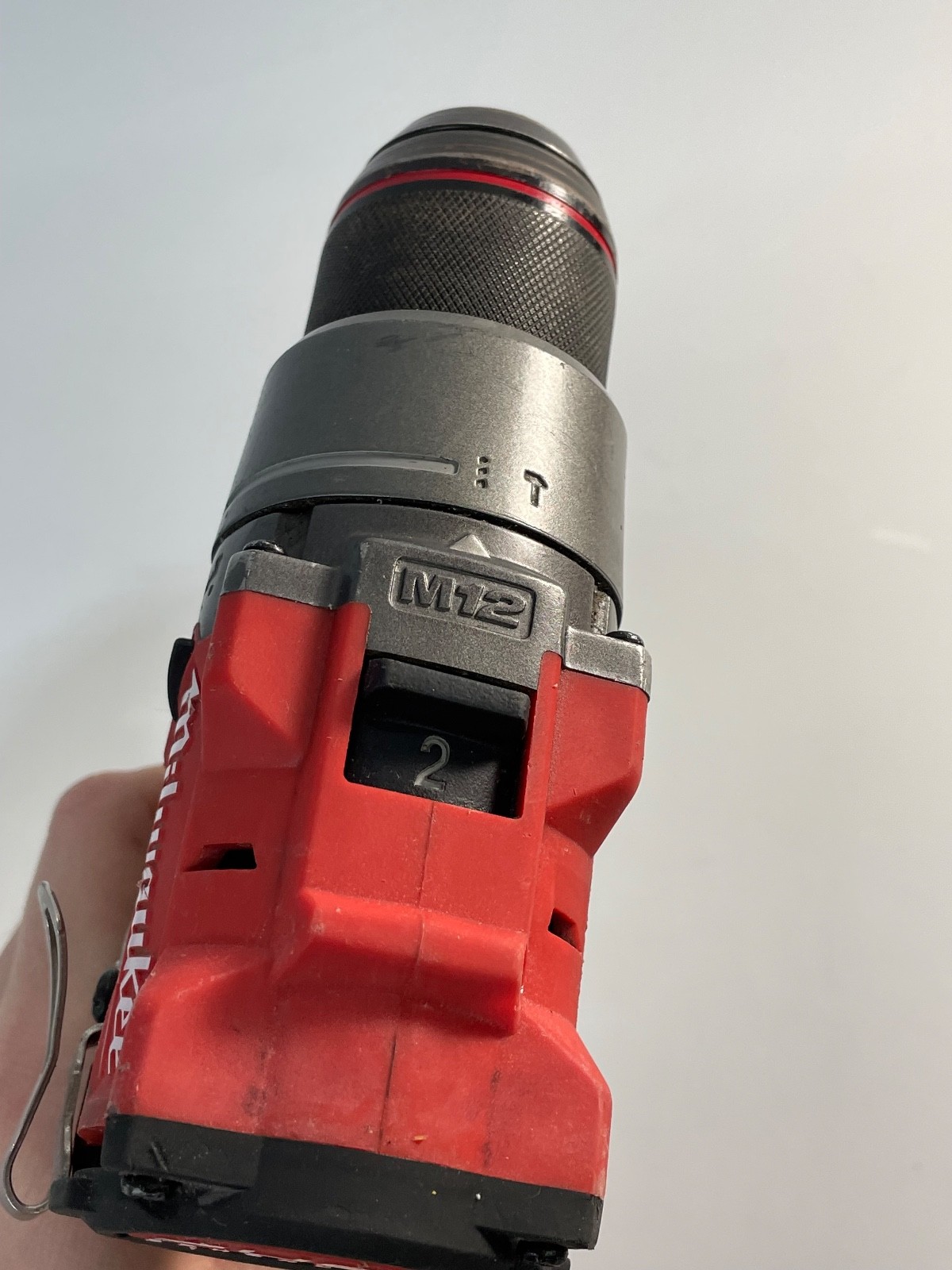 Milwaukee Fuel M12 (3404-20) – 12V 1/2″ Hammer Drill Driver w/ XC 4.0 Battery
