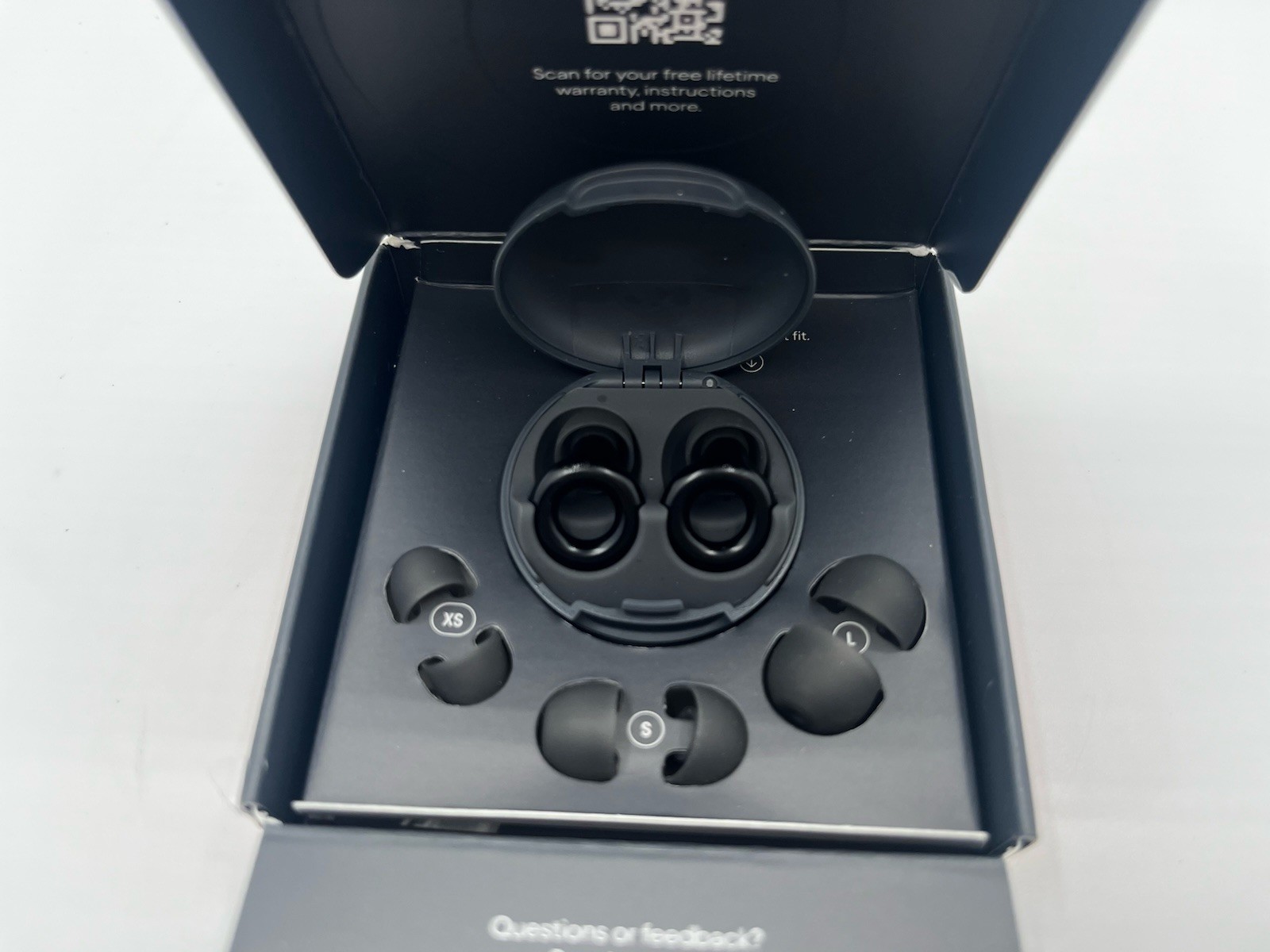 Loop Experience 2 Black Ear Plugs – Stylish Certified Hearing (High-Fidelity)